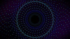 Blue particle vortex spiral on dark background - Powered by Shutterstock - Get 15% off with code: PIKWIZARD15