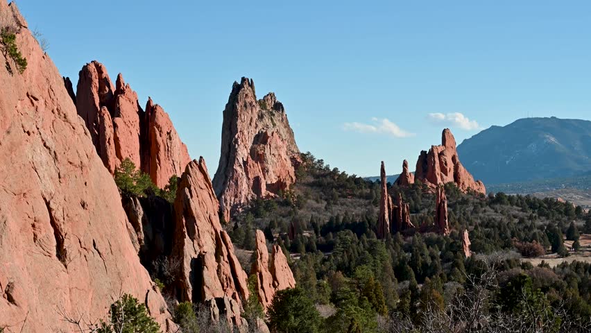 Garden of the Gods Stone Landscape, Colorado