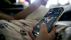 Smartphone Trading App. Checking Stock Market On Phone. Financial Analysis. Mobile Investment Application. Cryptocurrency Trading Graph. Analyzing Market Trends. Passive Income Strategy Cryptocurrency - Powered by Shutterstock - Get 15% off with code: PIKWIZARD15