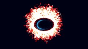 Background The phenomenon of the black hole vortex of the universe galaxy surrounded by cosmic energy. Galaxy wormhole, energy smoke wave, ring of fire vortex. Universe galaxy cosmic wallpaper. - Powered by Shutterstock - Get 15% off with code: PIKWIZARD15