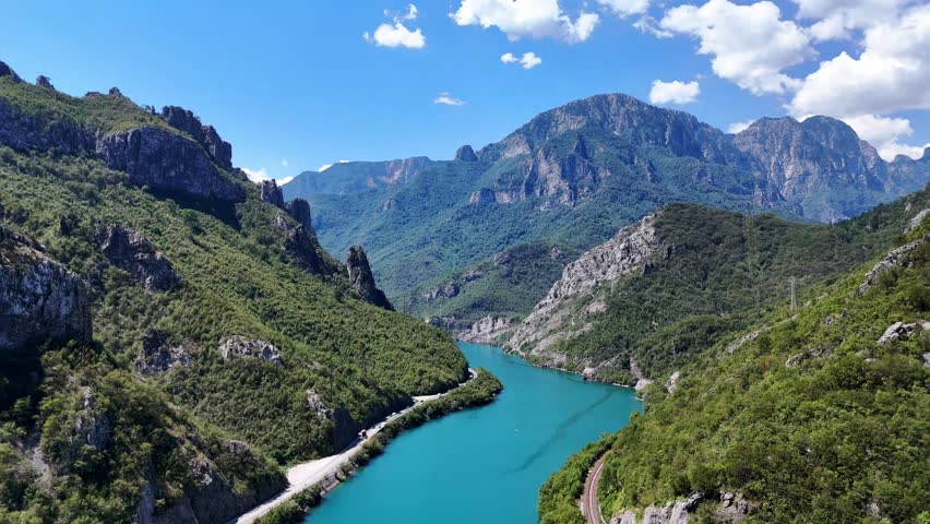 Neretva Canyon in summertime, Bosnia and Herzegovina