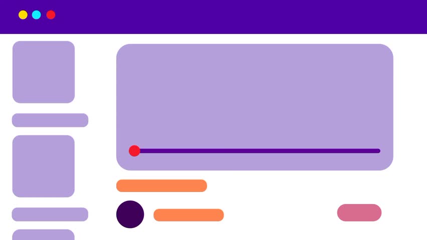 Editable web interface screen with UI highlights and draggable elements visualizes user interaction design elements