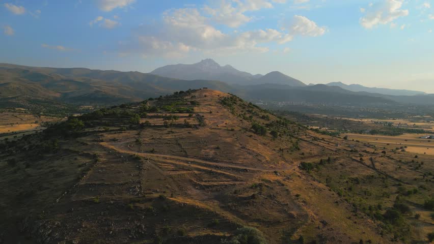 4K Cinematic Drone Footage of Mount Erciyes is visible in the background Kayseri - Turkey_05