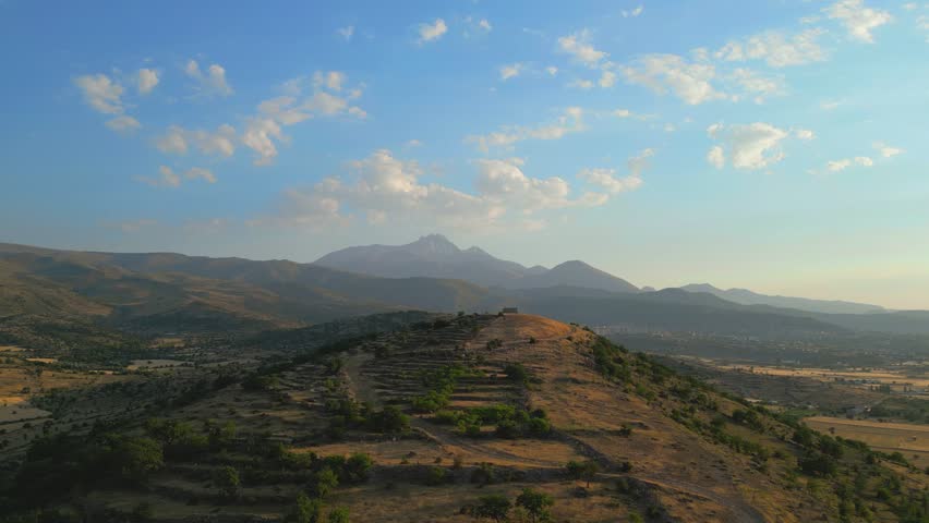 4K Cinematic Drone Footage of Mount Erciyes is visible in the background Kayseri - Turkey_11