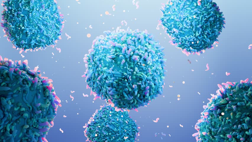 Virus Cells under microscope, Microbiome and Bacteria illness, Protein structure, Microbiology Infectious Disease, Coronavirus covid-19 disease, infection, influenza epidemiology, HIV HPV, 3d render - Powered by Shutterstock - Get 15% off with code: PIKWIZARD15