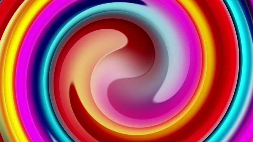 Abstract Waves Stock Video, NFT Concept