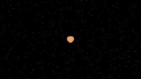 Colorful hearts abstract background animation love heart design graphic valentine heart space background - Powered by Shutterstock - Get 15% off with code: PIKWIZARD15