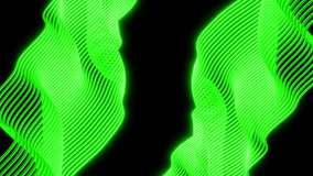 Abstract Wallpaper Animation with Two Columns of Smooth Green Texture. - Powered by Shutterstock - Get 15% off with code: PIKWIZARD15