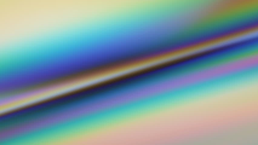 Abstract Chromatic Iridescent Fractal Background Loop. Animated abstract fractal background loop. Great for presentations, church screens and slides. 4K