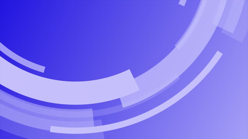 Animated Blue color rotating HUD animation hi-tech design loop able technology background	