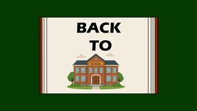 Back to School Animation | Green Screen Book Opening Welcome Message - Powered by Shutterstock - Get 15% off with code: PIKWIZARD15