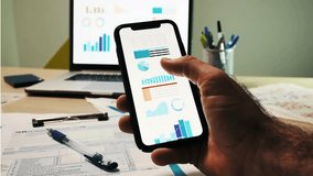 Analyzing Business Data on a Smartphone - Powered by Shutterstock - Get 15% off with code: PIKWIZARD15