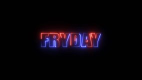 Neon sign wow animation, glowing luxury text effect, seamless loop on dark background - Powered by Shutterstock - Get 15% off with code: PIKWIZARD15