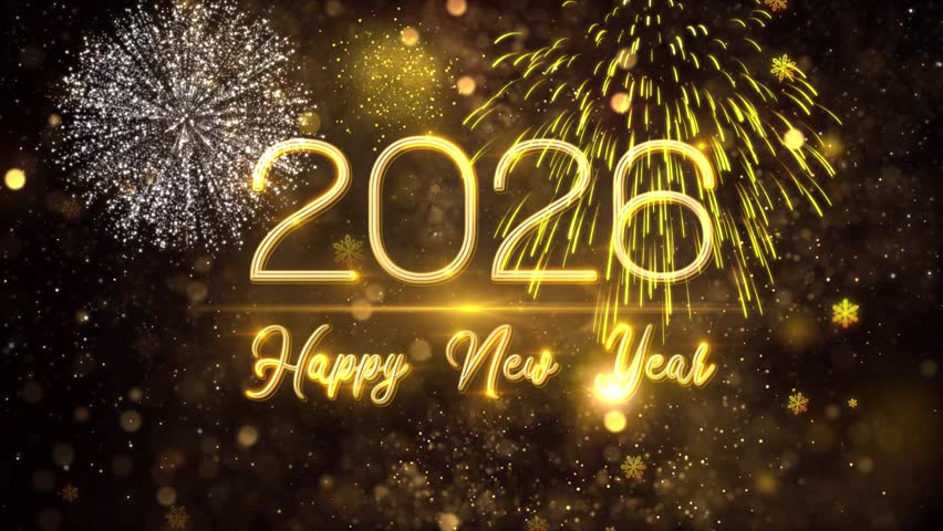 4K, 3840 x 2160 Pixels Resolution, 2026 Happy New Year Countdown, 
High Quality Happy New Year Countdown for Year 2026, 
Countdown starts from 30 Seconds