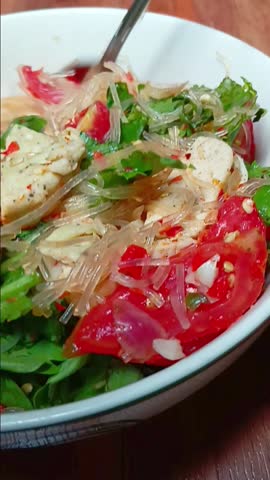 Glass Noodles Salad Recipe for Breakfast