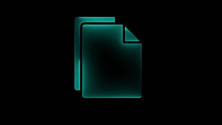 Online business contract with Electronic signature concept on the transparent background. Motion graphics of E-signing, digital document management. 4k video animation.	