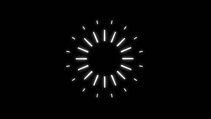 Accent Motion Graphics, Repeater Element modern design animation isolated on black background Pro Video