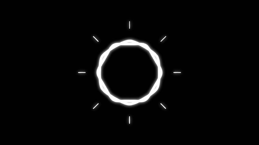 Accent Motion Graphics, Repeater Element modern design animation isolated on black background Pro Video