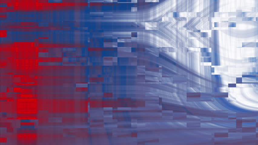 Abstract red, white, and blue pixelated patterns ideal for patriotic designs, backgrounds, web graphics, and digital art projects. Energizing color scheme.