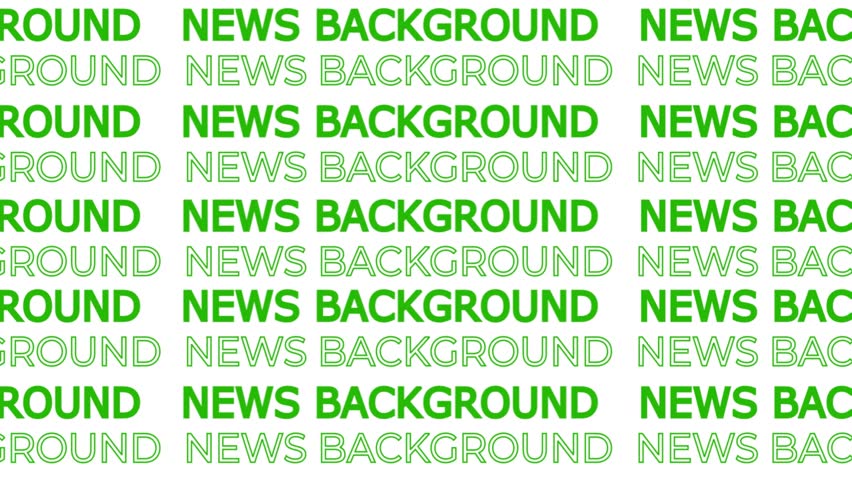 Animated News Text with Clean Typography Design and Dynamic Background Motion for Broadcast Intros, Headlines, Updates, and Digital News Platforms