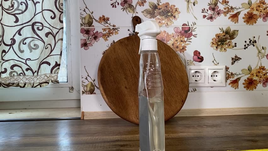Teenage girl engaged in household chores in the kitchen, tidying up and fulfilling domestic responsibilities. Focused and diligent, she helps maintain a clean and organized home environment. 