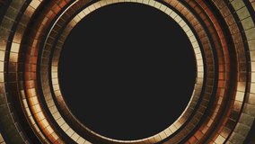 Abstract Transparent Gold Ring Frame - Powered by Shutterstock - Get 15% off with code: PIKWIZARD15