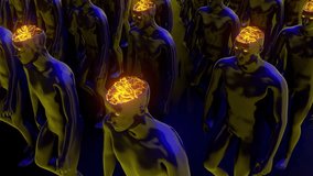 digital animation of marching cyborgs - Powered by Shutterstock - Get 15% off with code: PIKWIZARD15