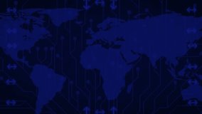 Cyber security and computer data protection with padlock symbol digital concept. Internet technology cyber security concept of protect and scan computer virus attack. - Powered by Shutterstock - Get 15% off with code: PIKWIZARD15