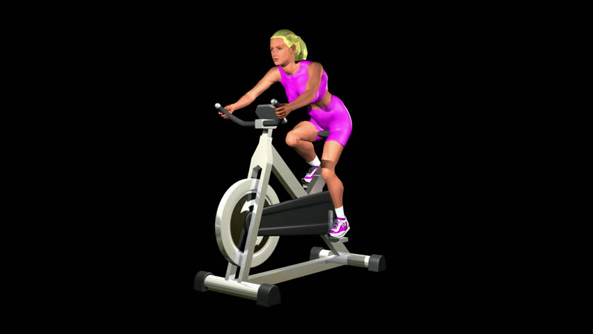 Woman Exercising Loopable HD1080