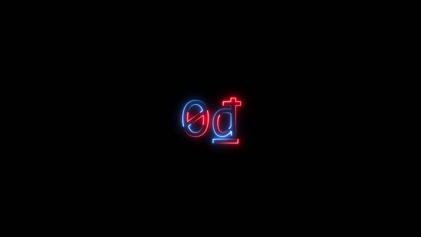 Neon digital count-up from 0 to 300 vietnamese dong glowing animated currency for fintech and finance visuals