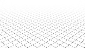White isometric grid pattern looped animation perspective view background 4K - Powered by Shutterstock - Get 15% off with code: PIKWIZARD15