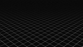 Black isometric grid pattern looped animation perspective view background 4K - Powered by Shutterstock - Get 15% off with code: PIKWIZARD15