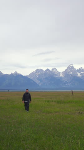 Discover the breathtaking natural beauty of Grand Teton National Park, located in the stunning state of Wyoming, where you can experience majestic mountain vistas and truly serene fields of grass