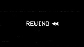 animated VHS rewind button with distortion effect
 - Powered by Shutterstock - Get 15% off with code: PIKWIZARD15