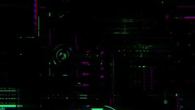 Neon glitch loop featuring abstract grids, pixel textures, cyberpunk aesthetics, and hi-tech overlays. Perfect for looping VJ visuals and motion design. - Powered by Shutterstock - Get 15% off with code: PIKWIZARD15