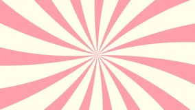 Rotating pink and cream radial sunburst background in retro comic style - Powered by Shutterstock - Get 15% off with code: PIKWIZARD15