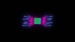 Stream overlay screens future theme neon design, Circuit board. Technology background. Central Computer Processors CPU concept. - Powered by Shutterstock - Get 15% off with code: PIKWIZARD15