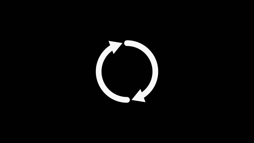 Continuity Icon. Continue Symbol. Info Graphic Element. Modern flat simple arrows isolated. Reset signs. Arrows vector graphic elements.