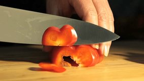 Close-up video of fresh vegetables being chopped on wooden cutting board. Includes carrots, cucumbers, tomatoes, and leafy greens. Perfect for cooking tutorials, healthy eating, and food prep content. - Powered by Shutterstock - Get 15% off with code: PIKWIZARD15