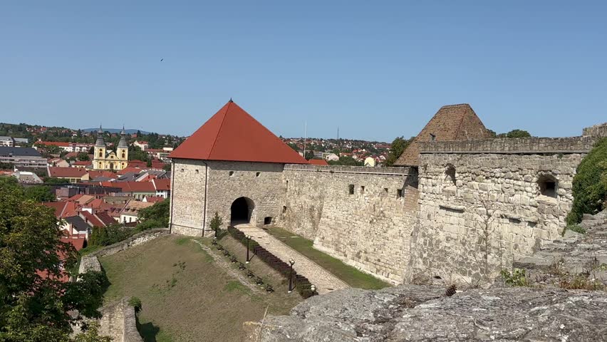 Eger Castle dates back to ancient times, offering a panoramic view of the city, Hungary