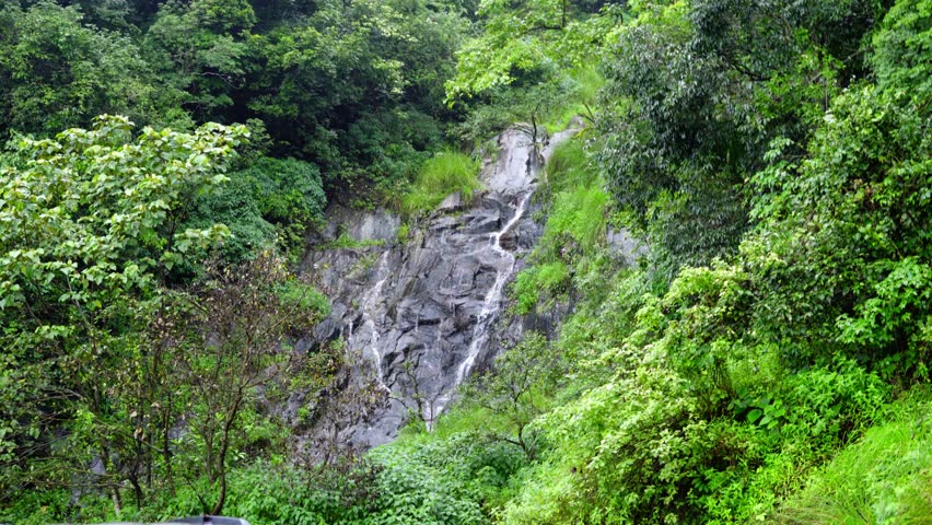 river forming small water falls over rocks, black forest
