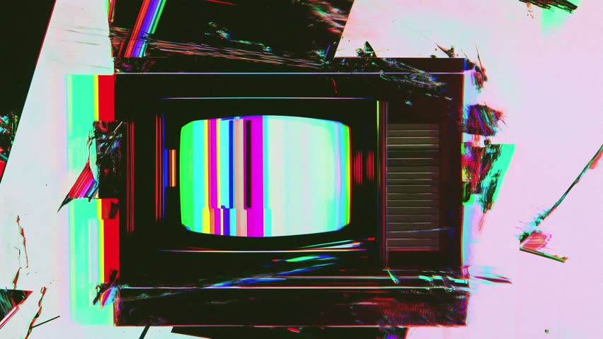 Sci-fi dynamic digital game transformation, teleportation and morphing transition, stop motion pixels distortion effect with fast movement and glitch screen in 3d warp reality content, tv glitch scree