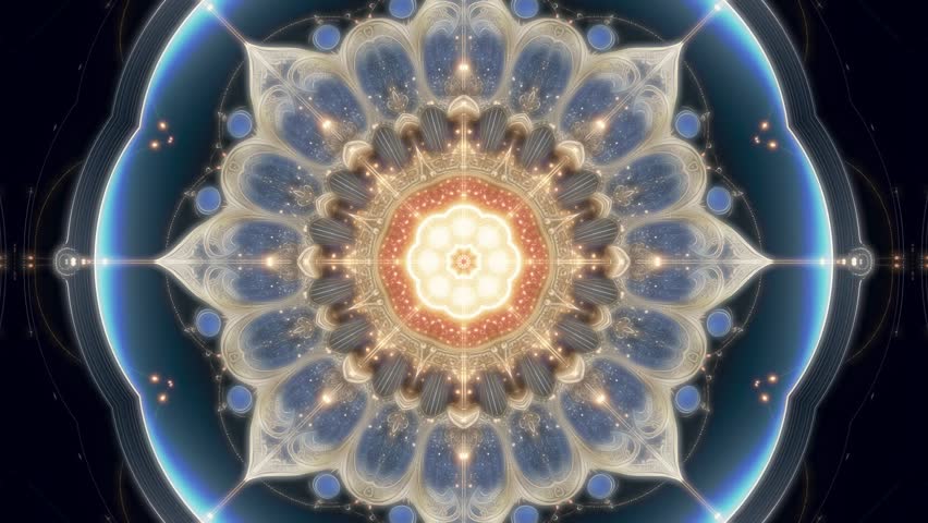 Engaging animated kaleidoscopic in vibrant colors. A 30 second seamless loop designed for engaging social media on Reels, Shorts, and TikTok. Ideal for Canva and Adobe. Vertical 9x16 format.