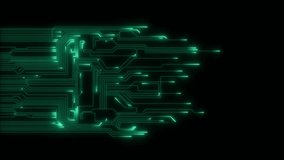 Futuristic interface with data analytics, Technology digital network connection, Artificial intelligence, deep learning, and big data technology. 4k Motion abstract background. neon data trransfer. - Powered by Shutterstock - Get 15% off with code: PIKWIZARD15