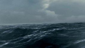 Powerful ocean waves during storm - Powered by Shutterstock - Get 15% off with code: PIKWIZARD15