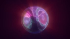 Abstract neon sphere twisting with energy trails, suspended in a surreal dark space - Powered by Shutterstock - Get 15% off with code: PIKWIZARD15