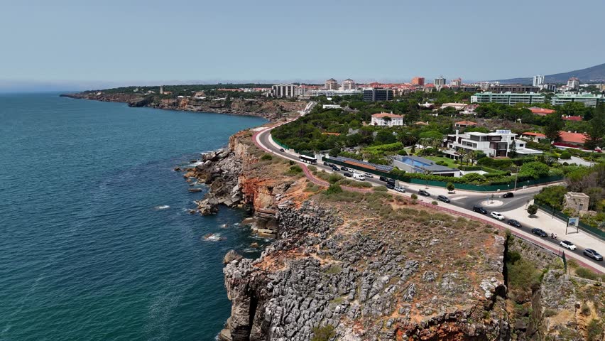 Aerial view of Boca do Inferno (Hell