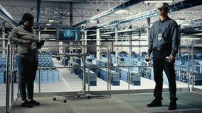 Programmer in server room wearing VR headset optimizing deep learning systems handling tasks. Data center IT specialist adjusting AI model parameters using virtual reality, camera A - Powered by Shutterstock - Get 15% off with code: PIKWIZARD15