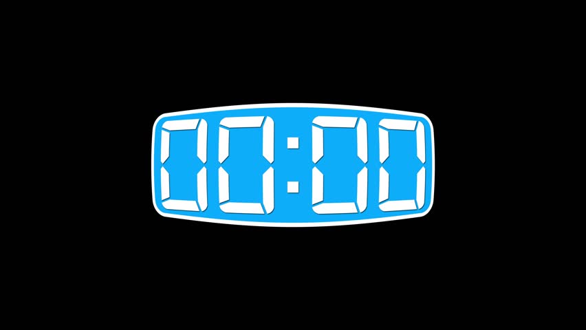 50 second timer countdown on HUD display, futuristic digital timer animation, high-tech stopwatch, sci-fi user interface, time tracking motion graphic