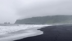 Iceland’s Reynisfjara Black Sand Beach and Reynisdrangar - Powered by Shutterstock - Get 15% off with code: PIKWIZARD15
